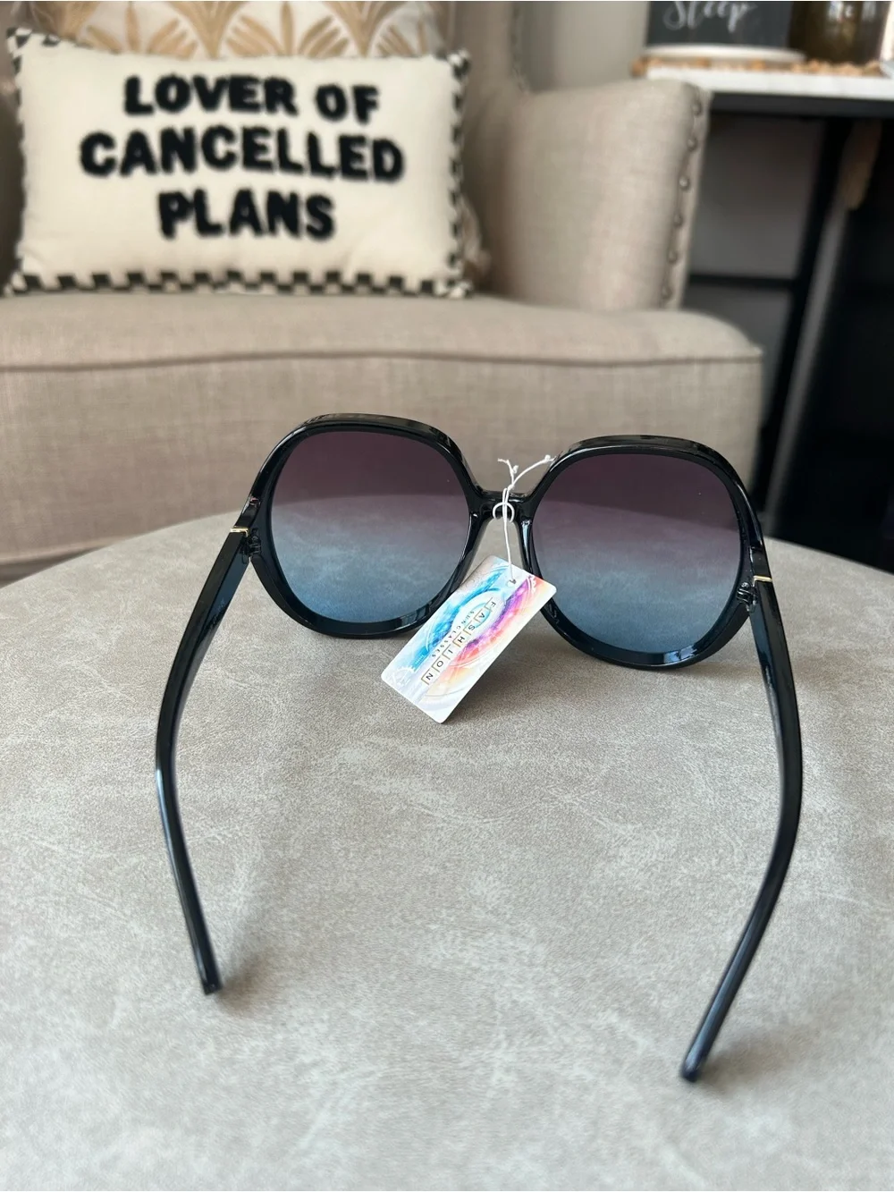 ✨NEW Oversized Gradient Black Sunglasses